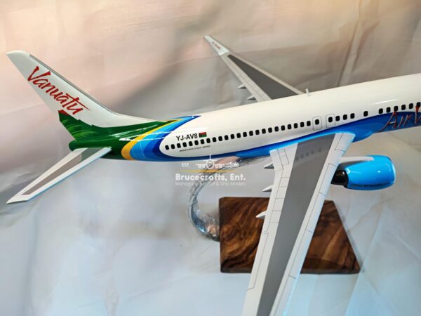 Model of B737-800 Air Vanuatu with detailed craftsmanship.